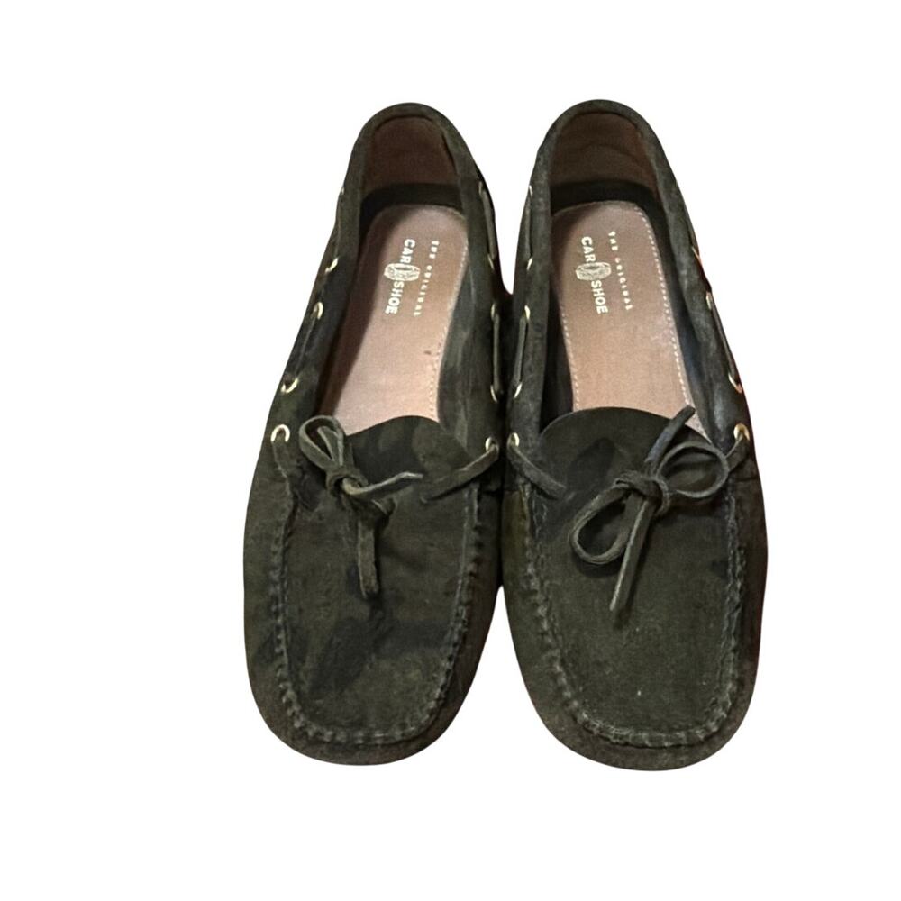 Original Car Shoe The Original camo print suede driving shoes size 37 US 7